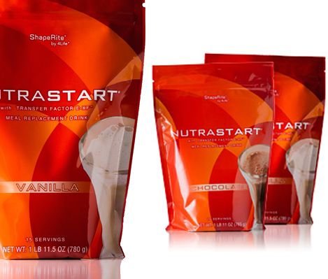 Nutrastart - Sabor Baunilha e Chocolate